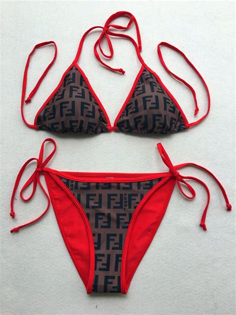 fendi bikini rosa|Women's Designer Swimwear & Beachwear .